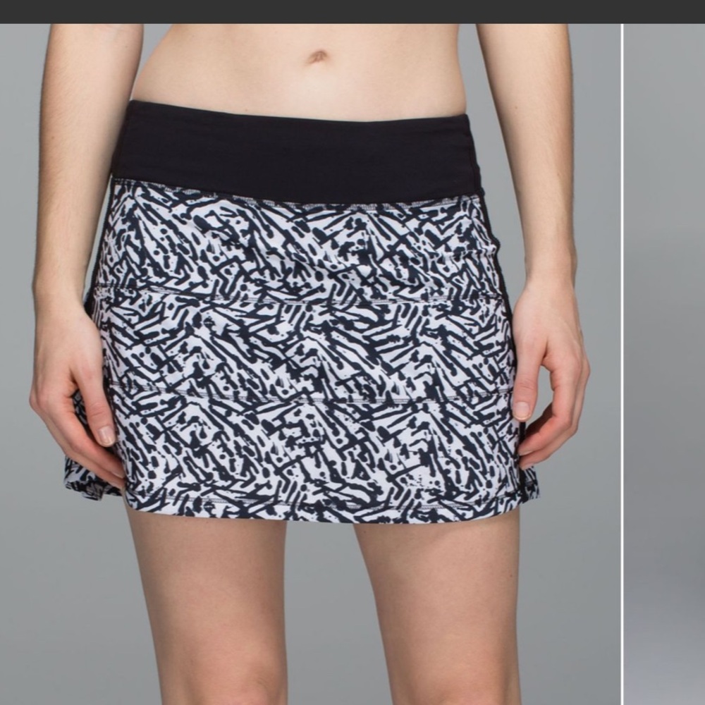 Lululemon pace rival skirt size 8
